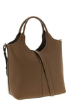 small ebr leather handbag