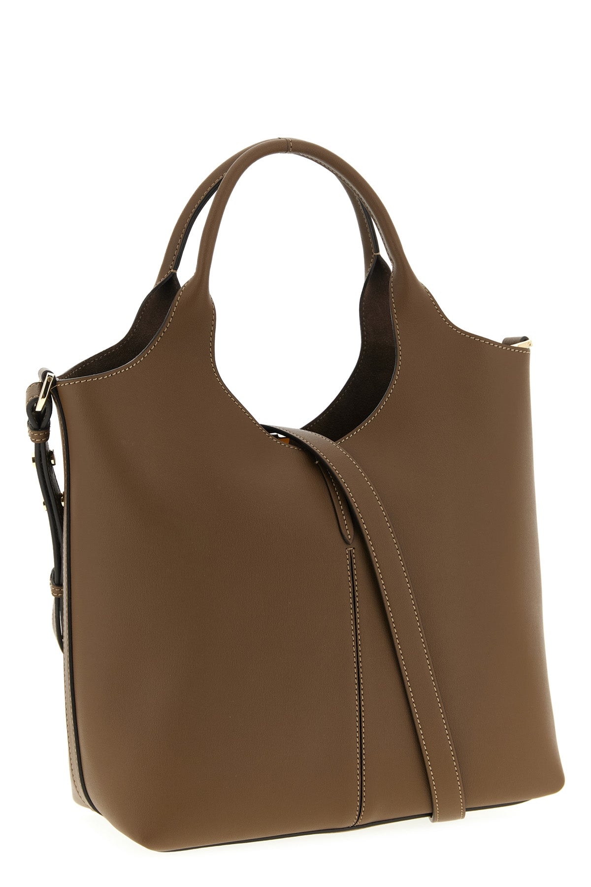 small ebr leather handbag