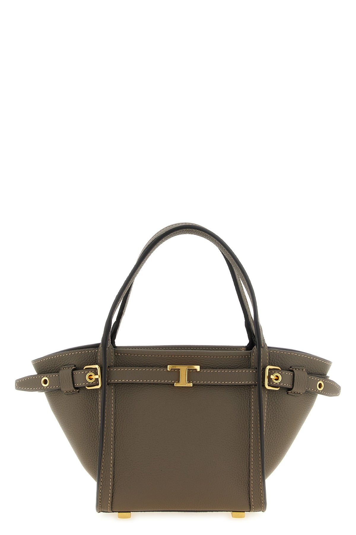 the tods tim mini shopping bag defines a contemporary structure through preci