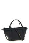 small tim hammered calf leather shopping bag