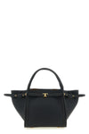 small tim hammered calf leather shopping bag