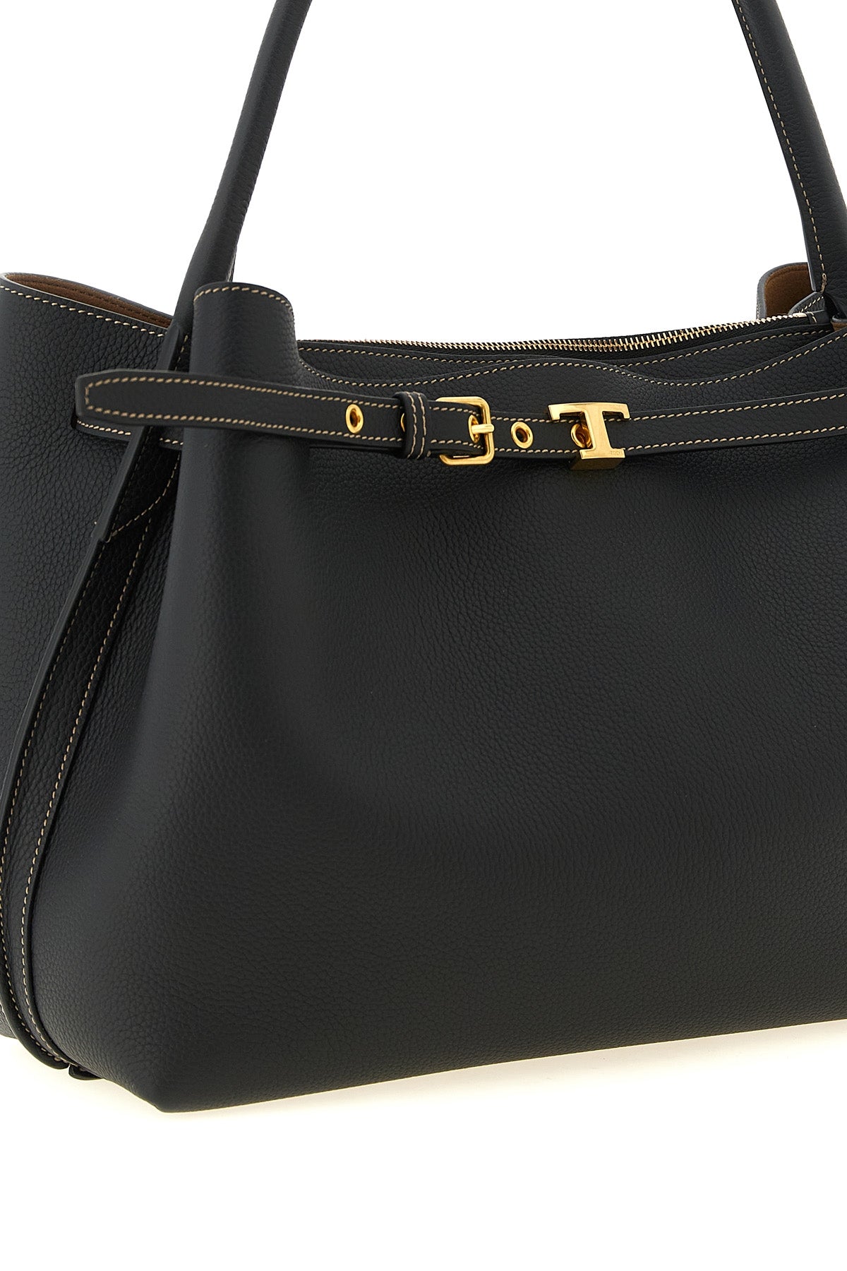 the tods tim handbag embodies craftsmanship excellence through a structured sil