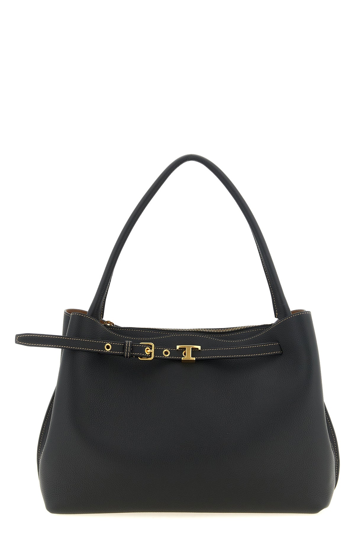 the tods tim handbag embodies craftsmanship excellence through a structured sil