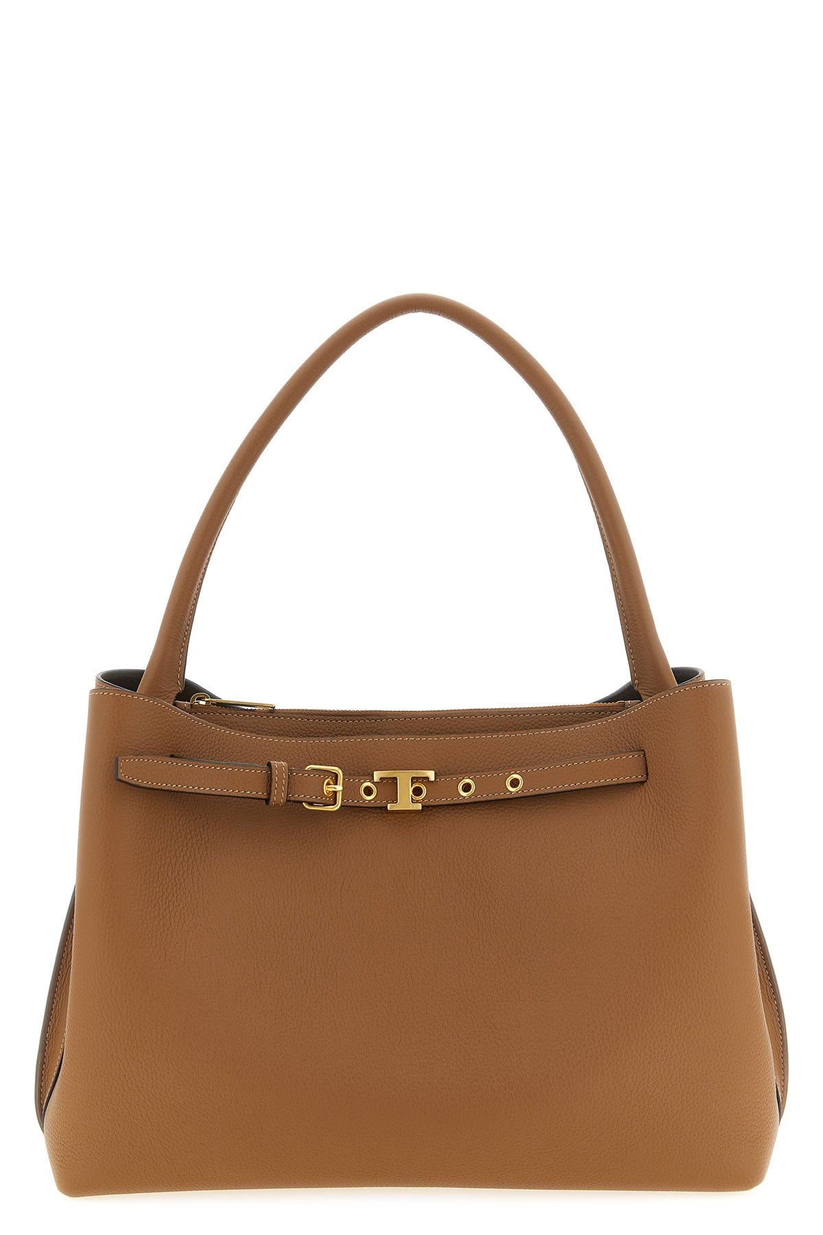 the handbag tods tim top handle piccola stands out for a structured silhouette