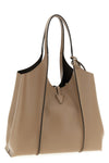t timeless hammered leather shopping bag