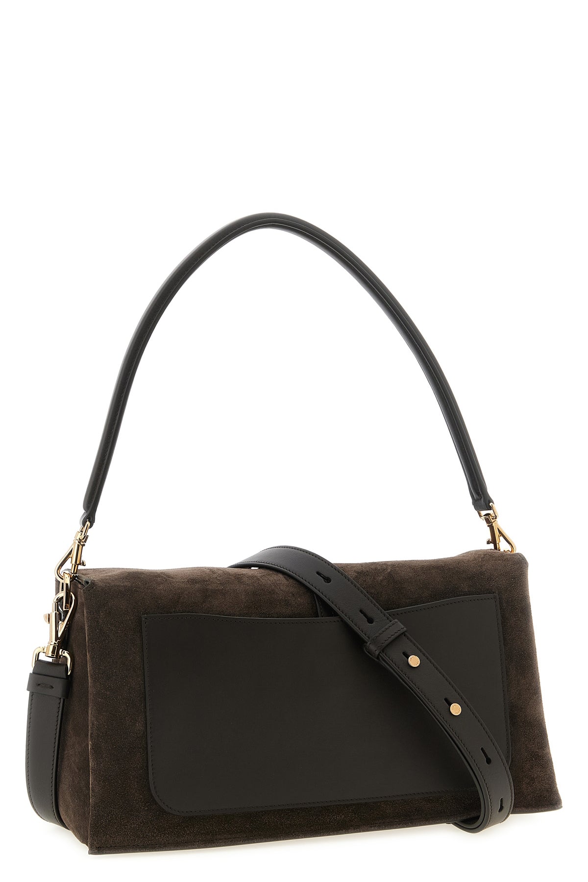 the tods flap t timeless small shoulder bag is made of fine suede