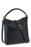 mini bucket bag in hammered leather