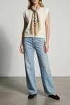 stole in modal blend and cashmere