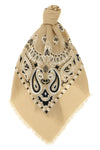 stole in modal blend and cashmere