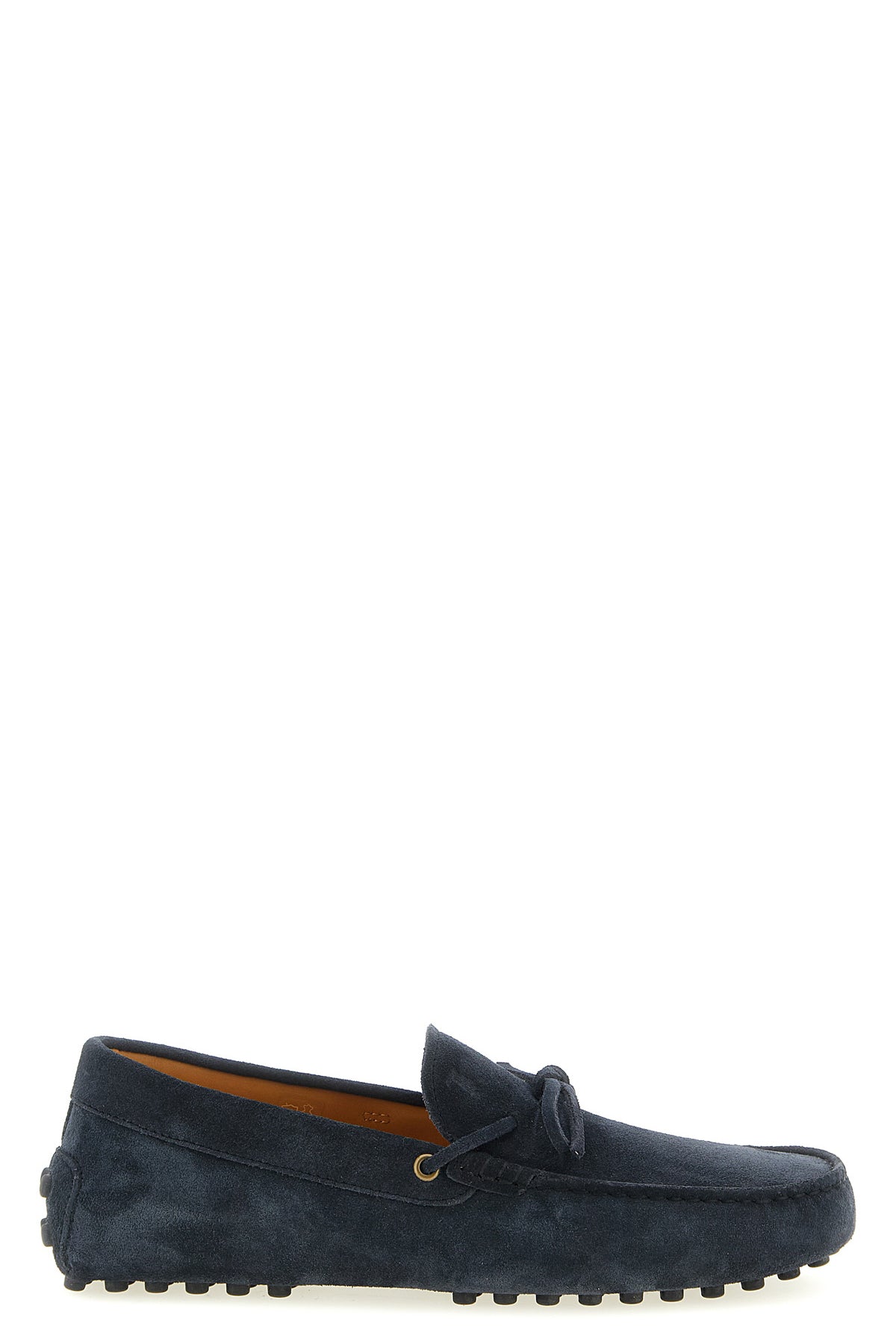 gommino suede loafers