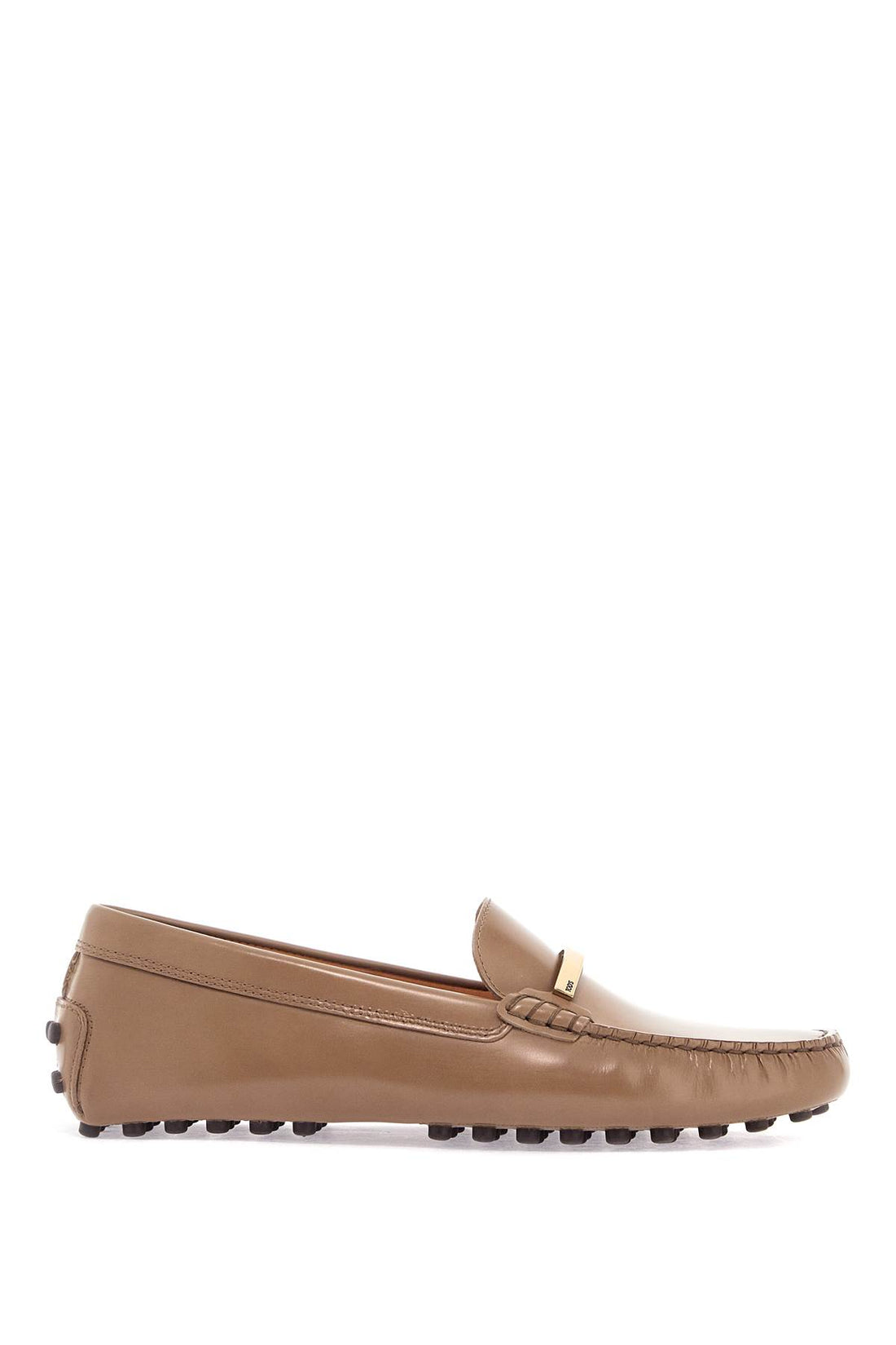 cappuccino leather driving moccasin