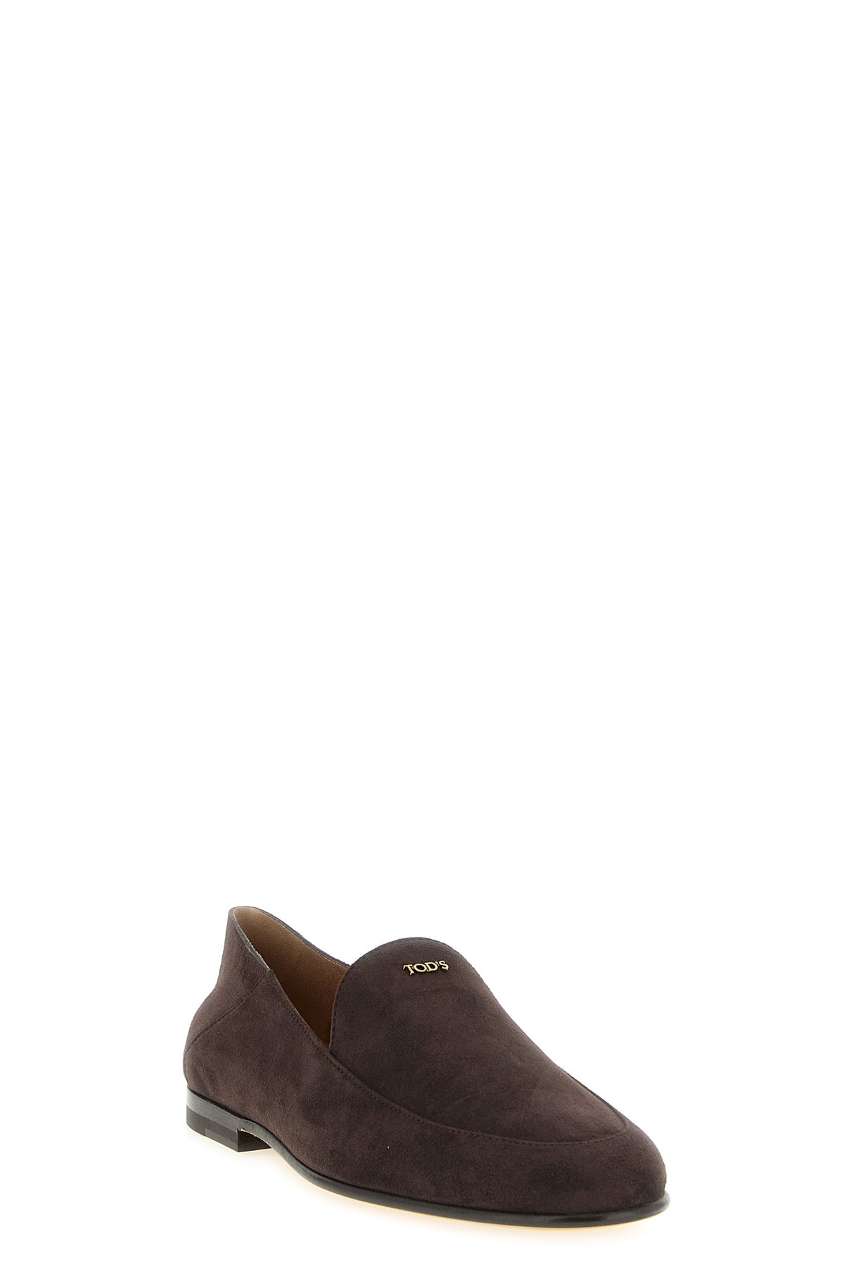 the slipper loafer tods in fine goat suede redefines the concept of everyday el