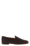 the slipper loafer tods in fine goat suede redefines the concept of everyday el