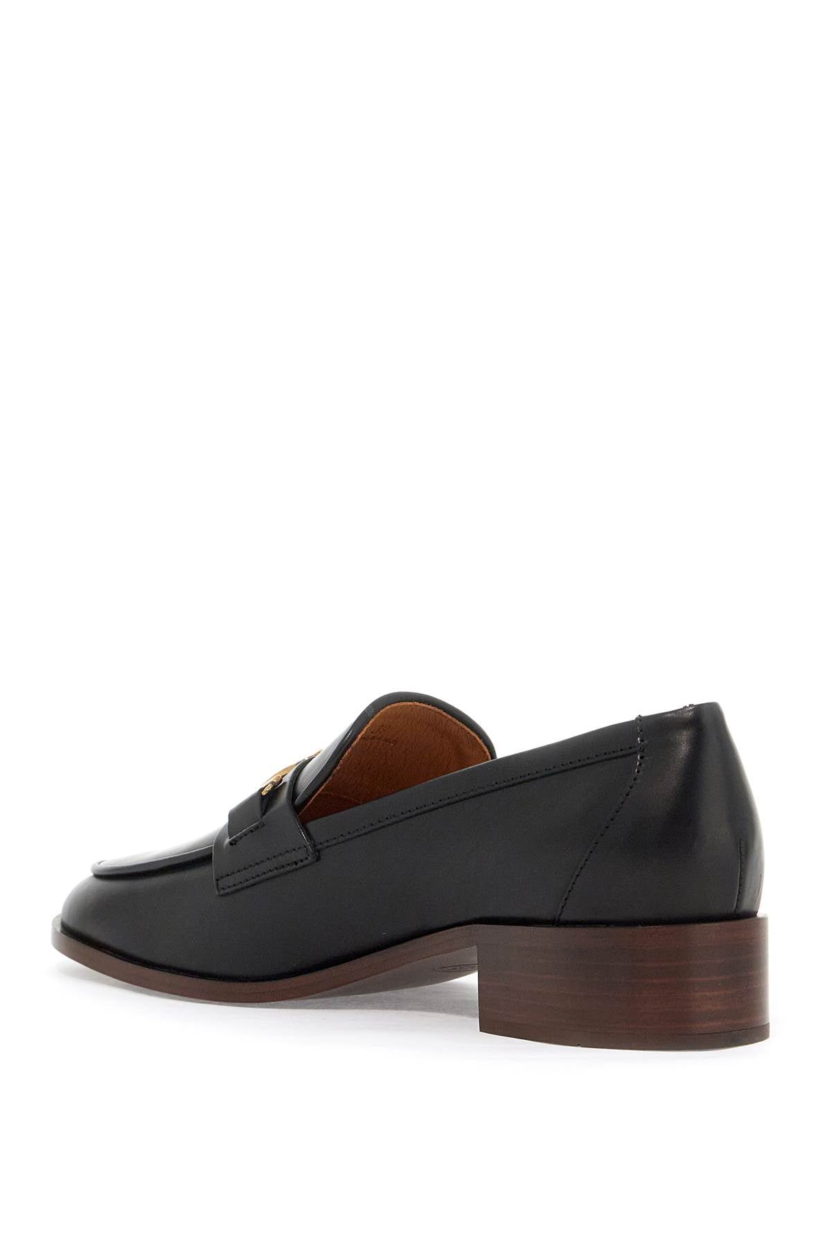 leather loafers