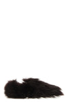 gommino long-haired sheep fur loafers