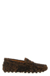 gommino macro pony hair loafers