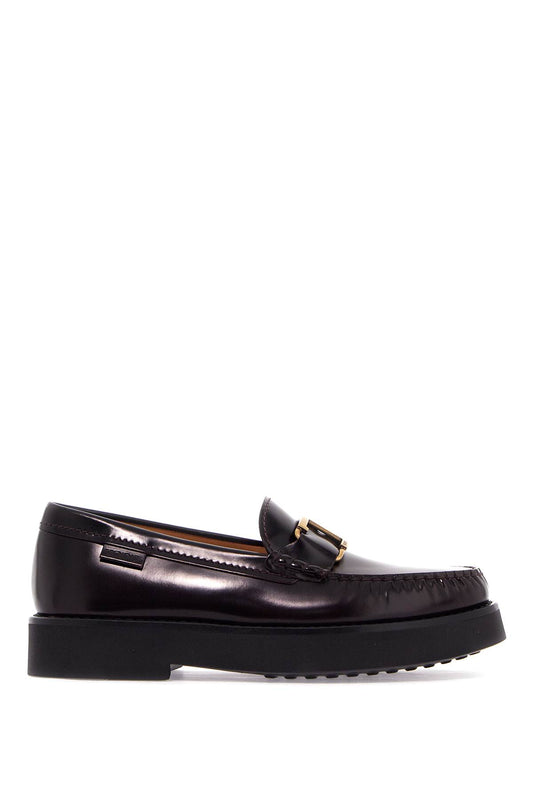 t timeless leather loafers