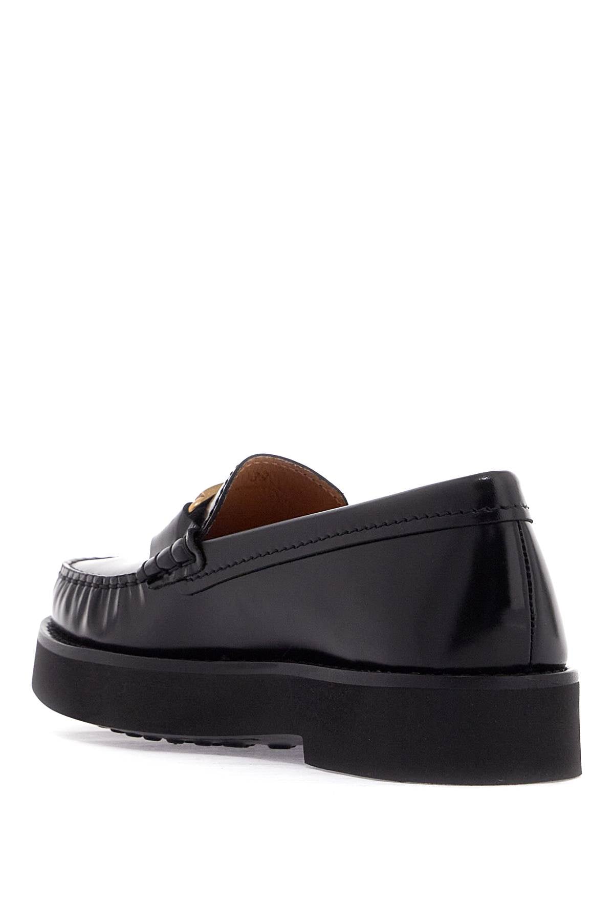 t timeless leather loafers