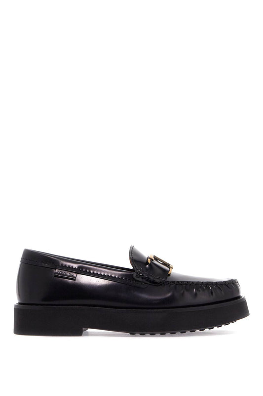 t timeless leather loafers