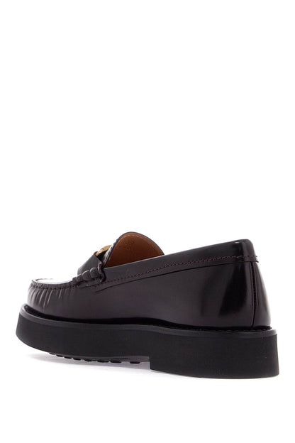 t timeless leather loafers