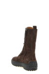 winter gommino tods lace-up ankle boots have a structured construction in fine
