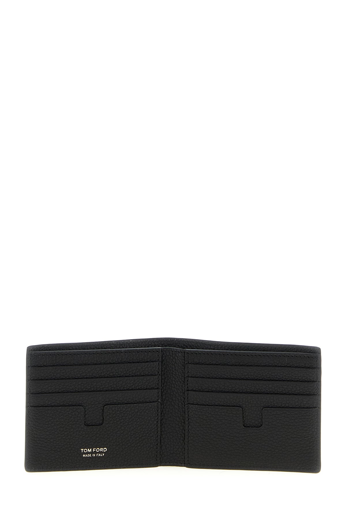 hammered leather wallet