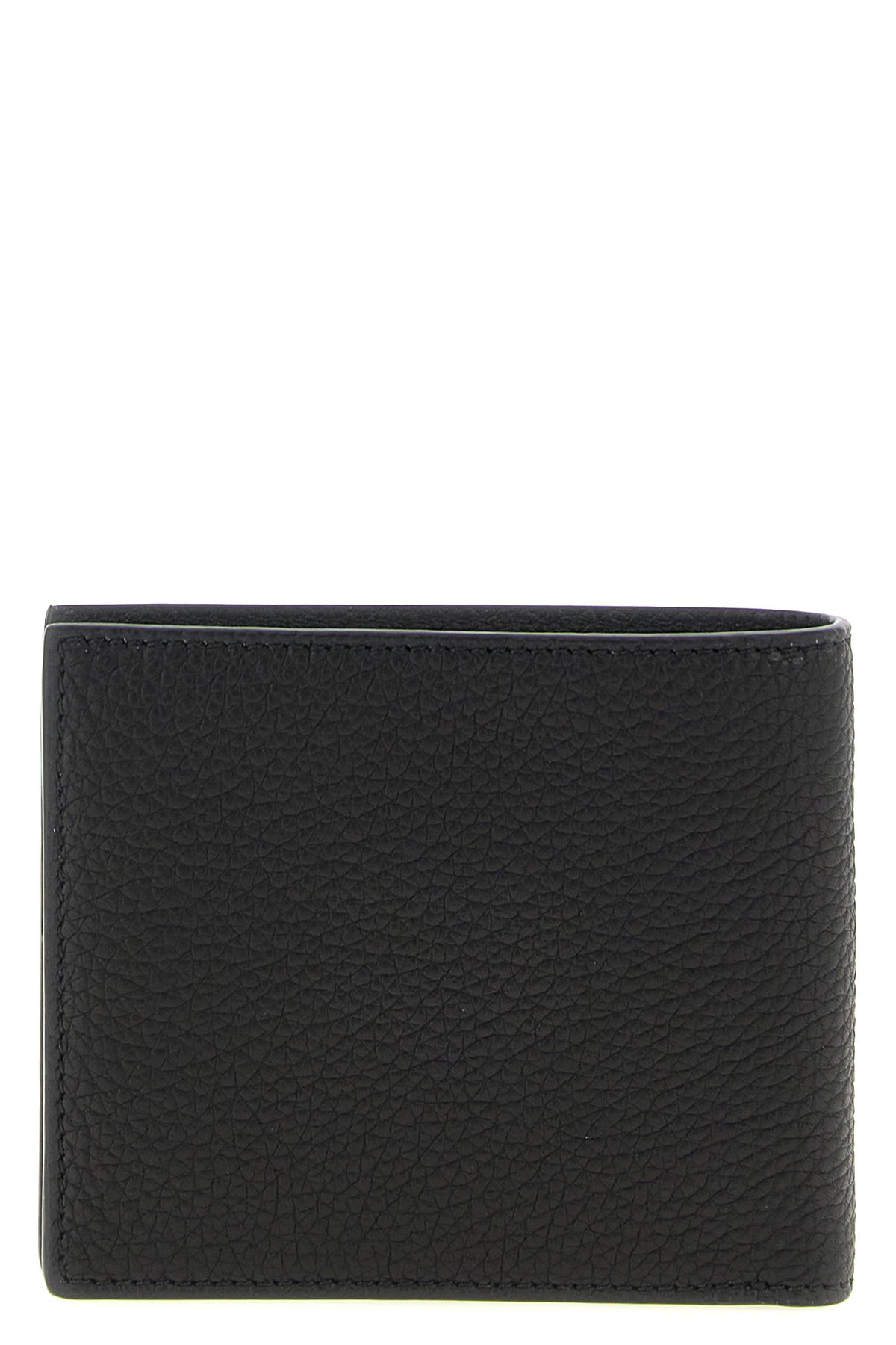 garnet leather wallet