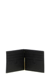 hammered leather card holder
