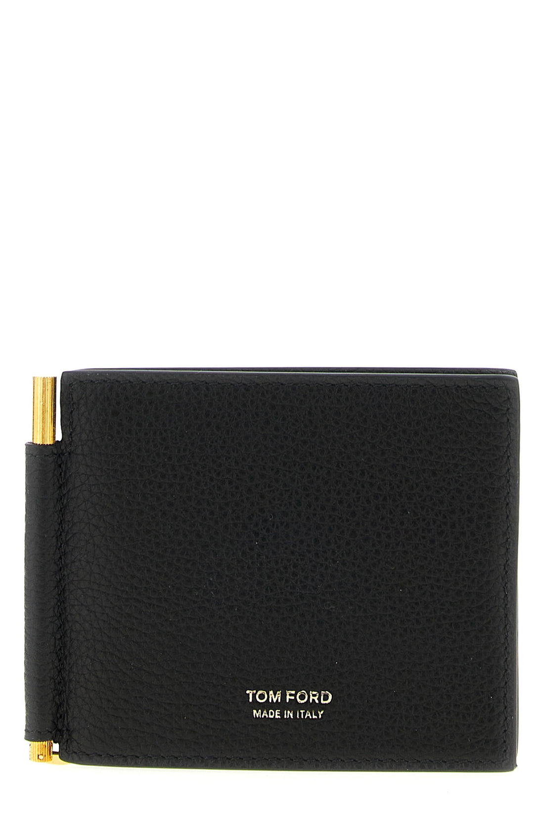 TOM FORD OS hammered leather card holder