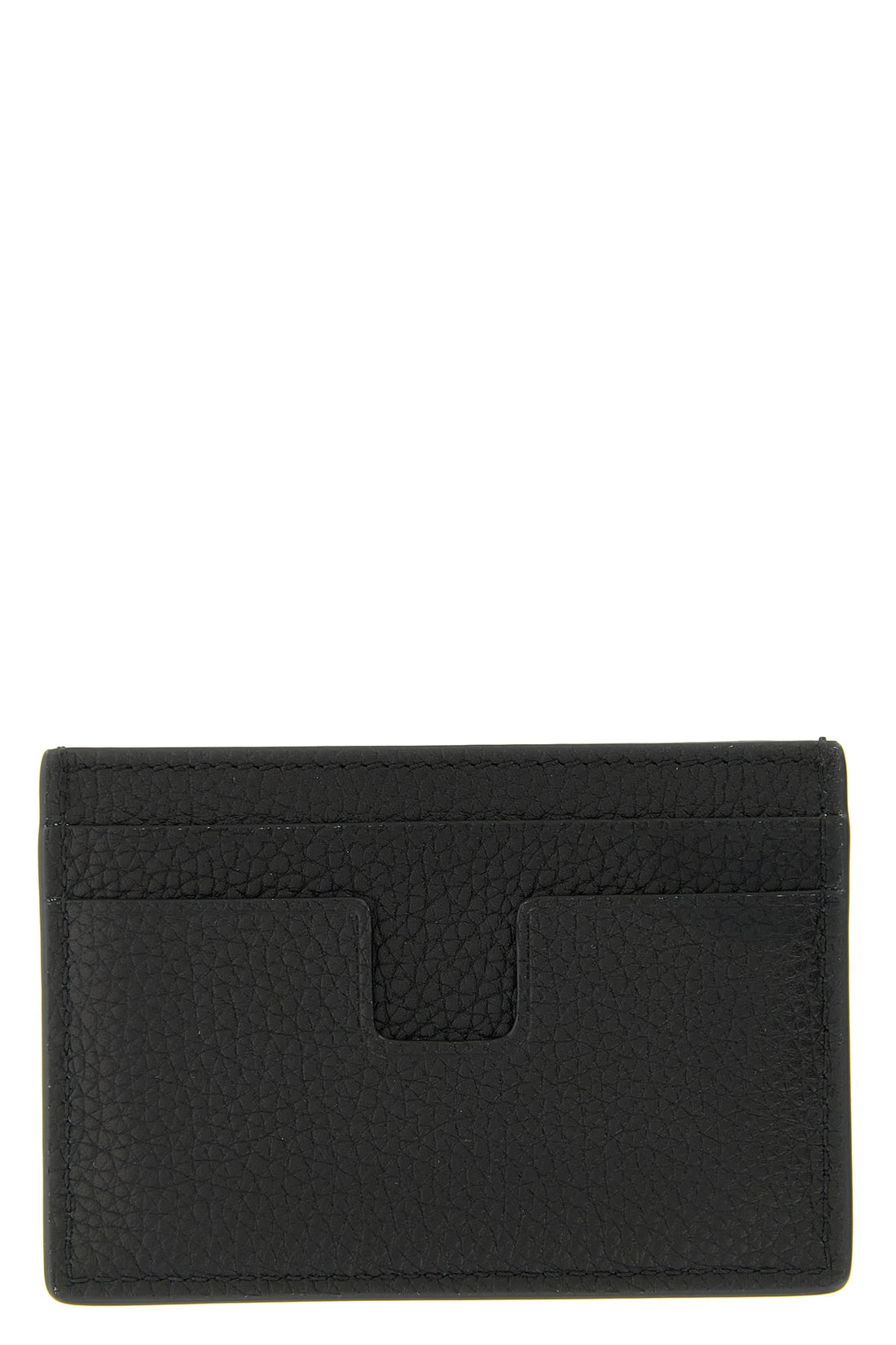 TOM FORD OS hammered leather card holder