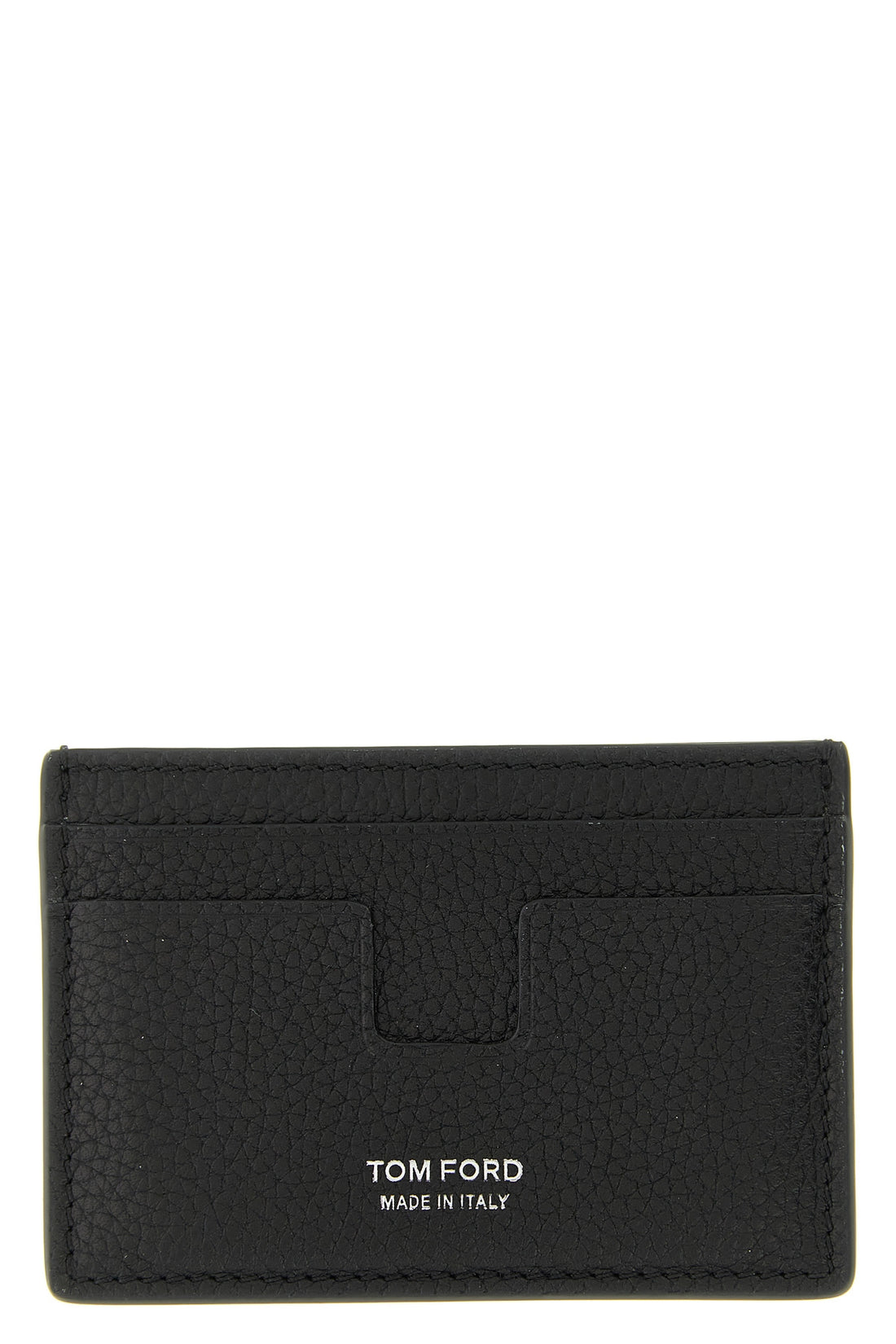 TOM FORD OS hammered leather card holder