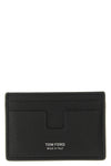 hammered leather card holder