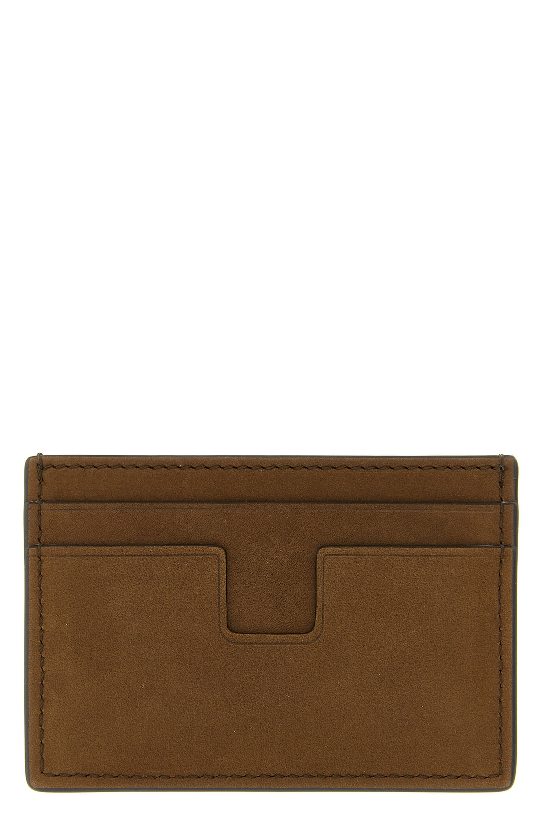 TOM FORD OS suede effect nubuck leather card holder