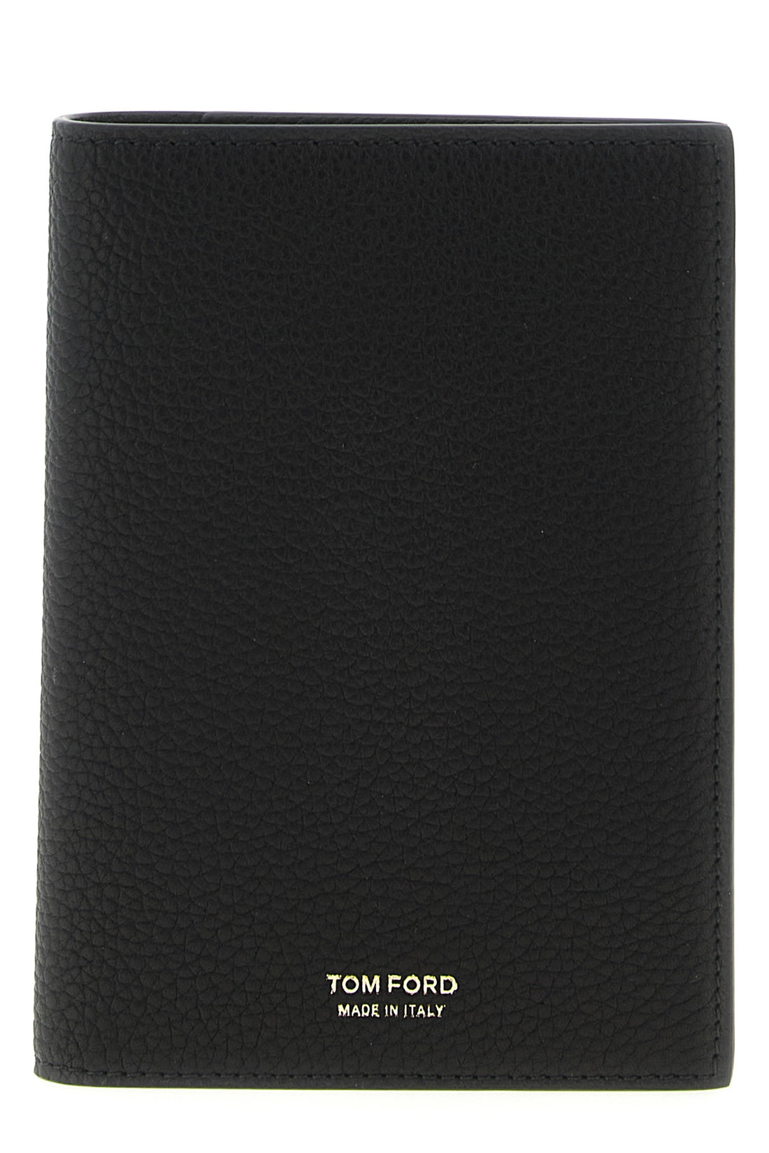 TOM FORD OS hammered leather passport holder