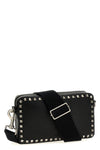 rockstud grenade leather crossbody bag