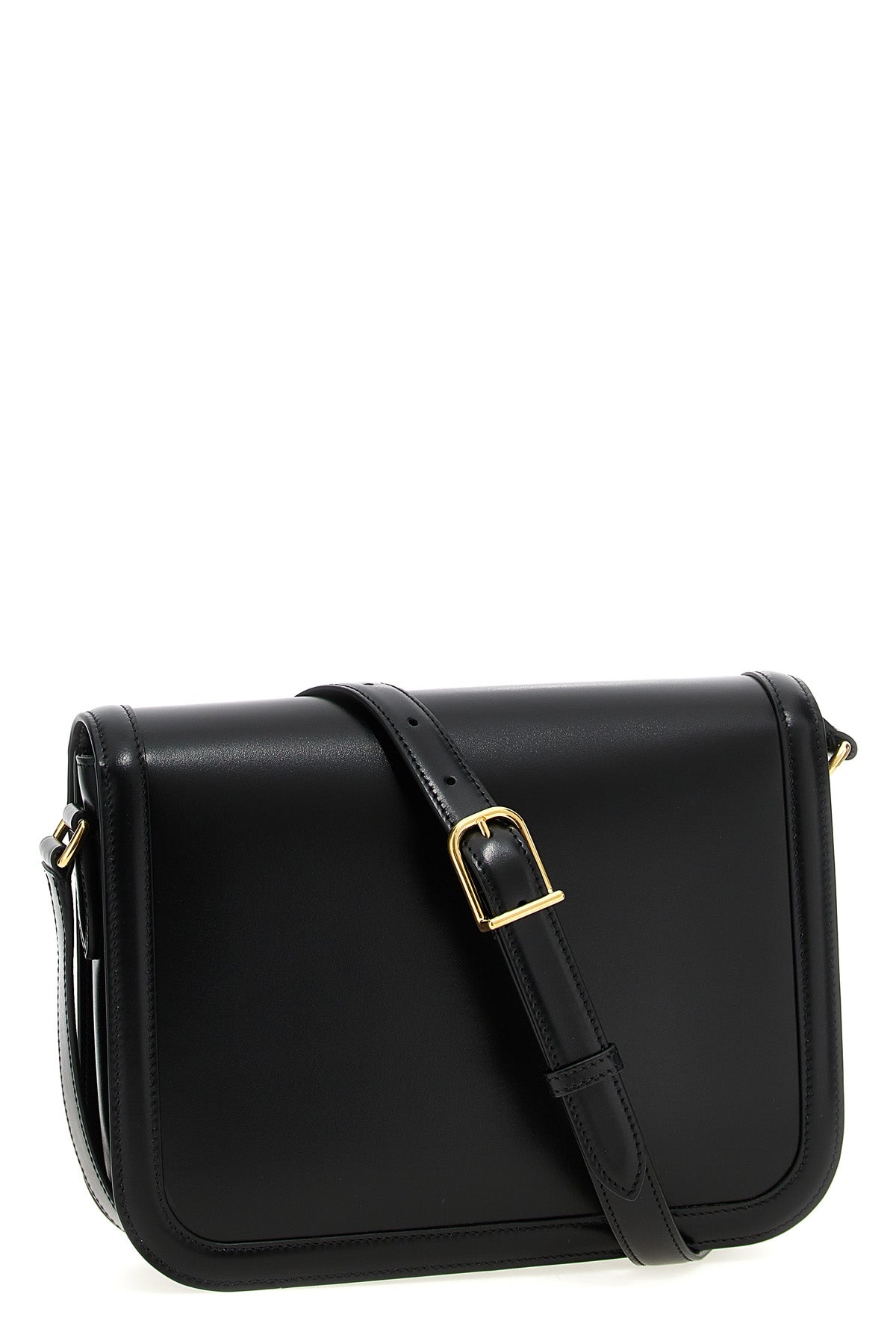 9to5 shoulder bag in smooth calf leather
