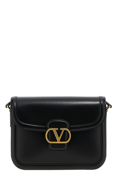 9to5 shoulder bag in smooth calf leather