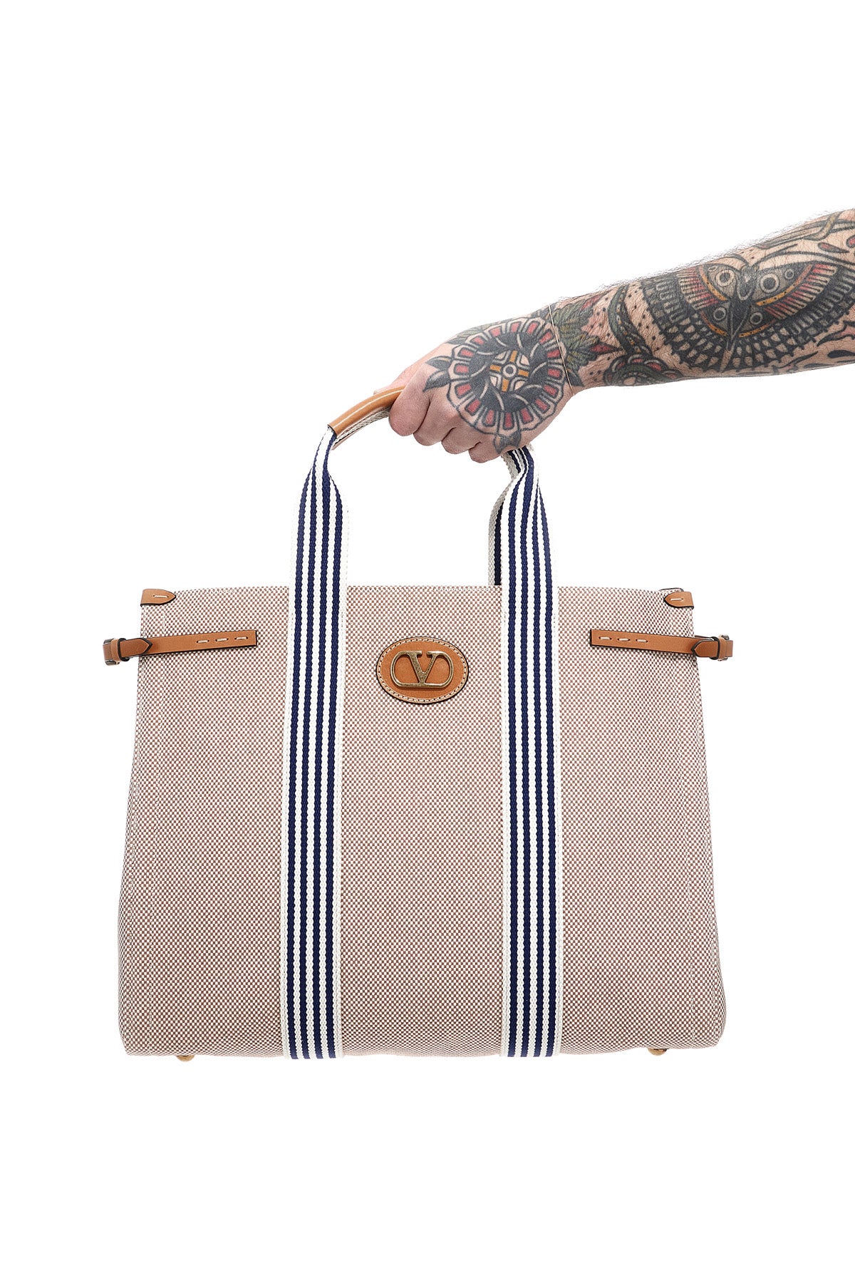 antibes canvas handbag