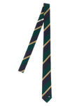 valentie tie in jacquard regimental silk