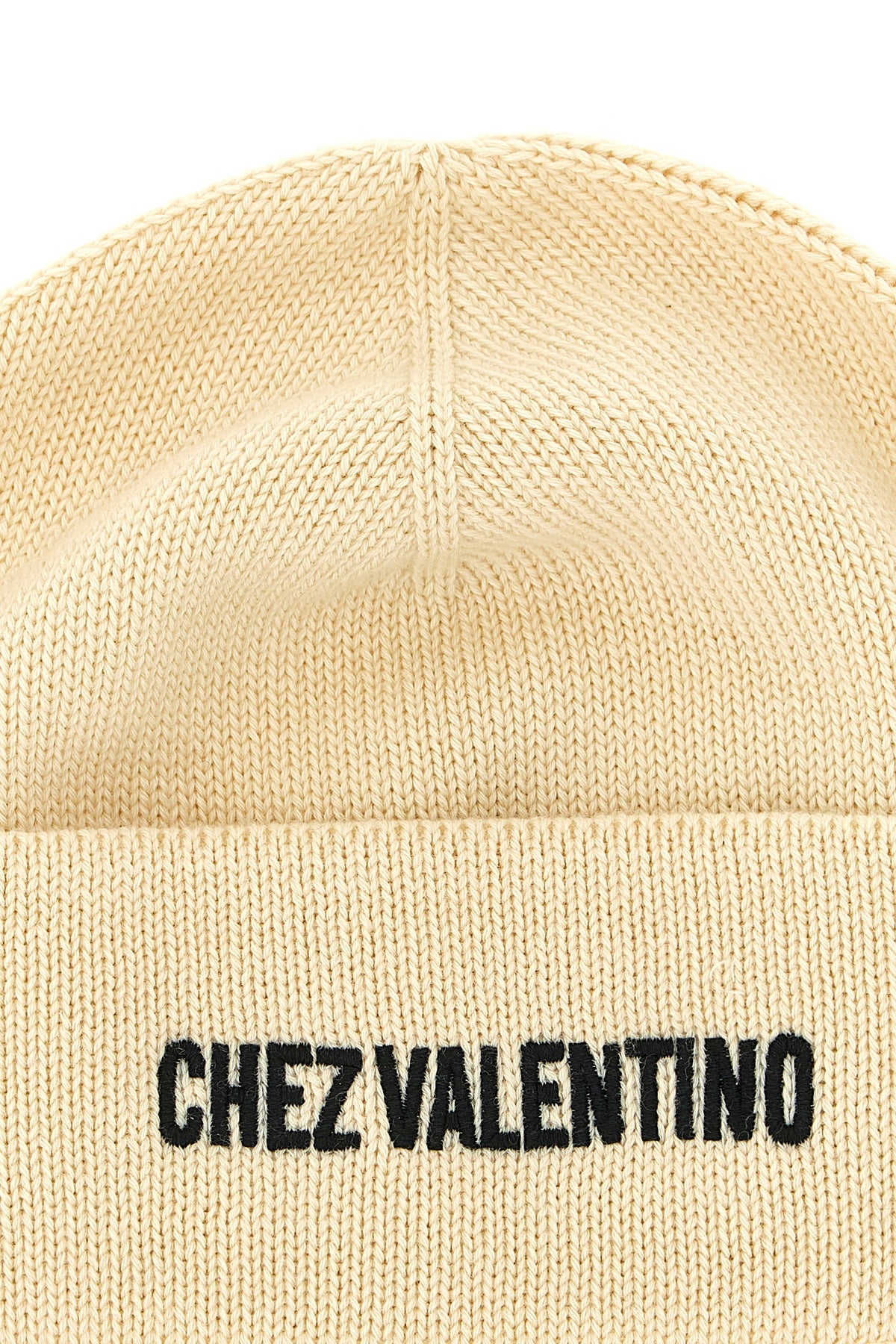 knitted virgin wool beanie