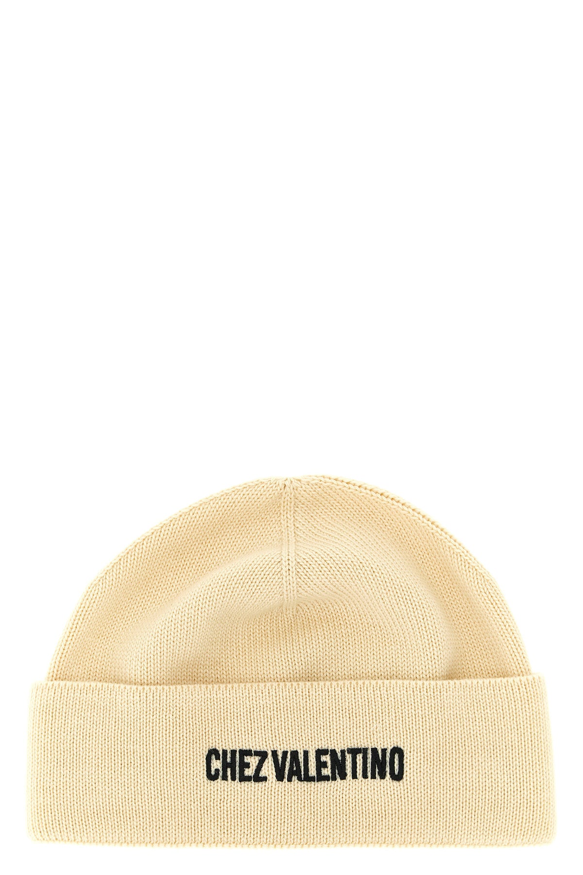 knitted virgin wool beanie