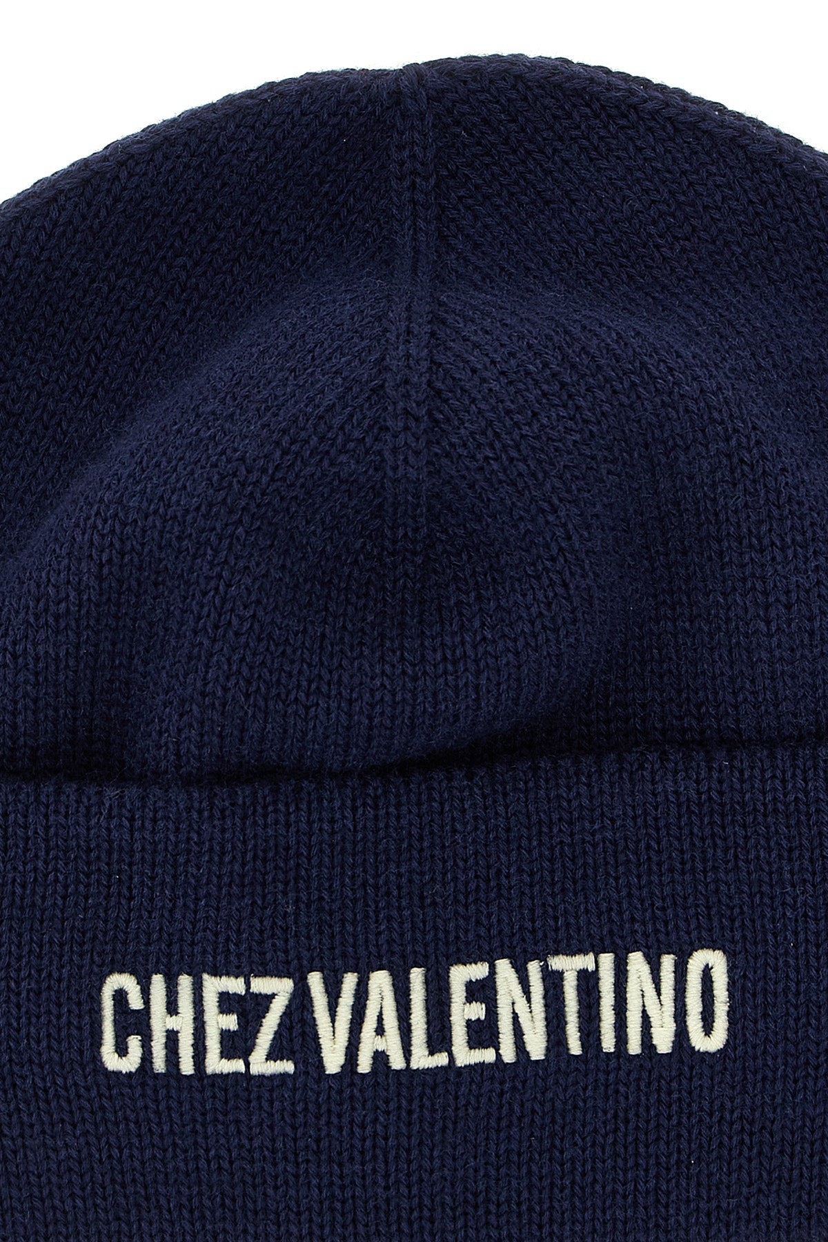 knitted virgin wool beanie