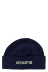knitted virgin wool beanie