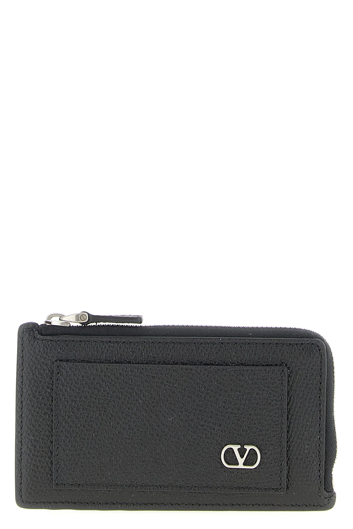 garnet calf leather coin purse