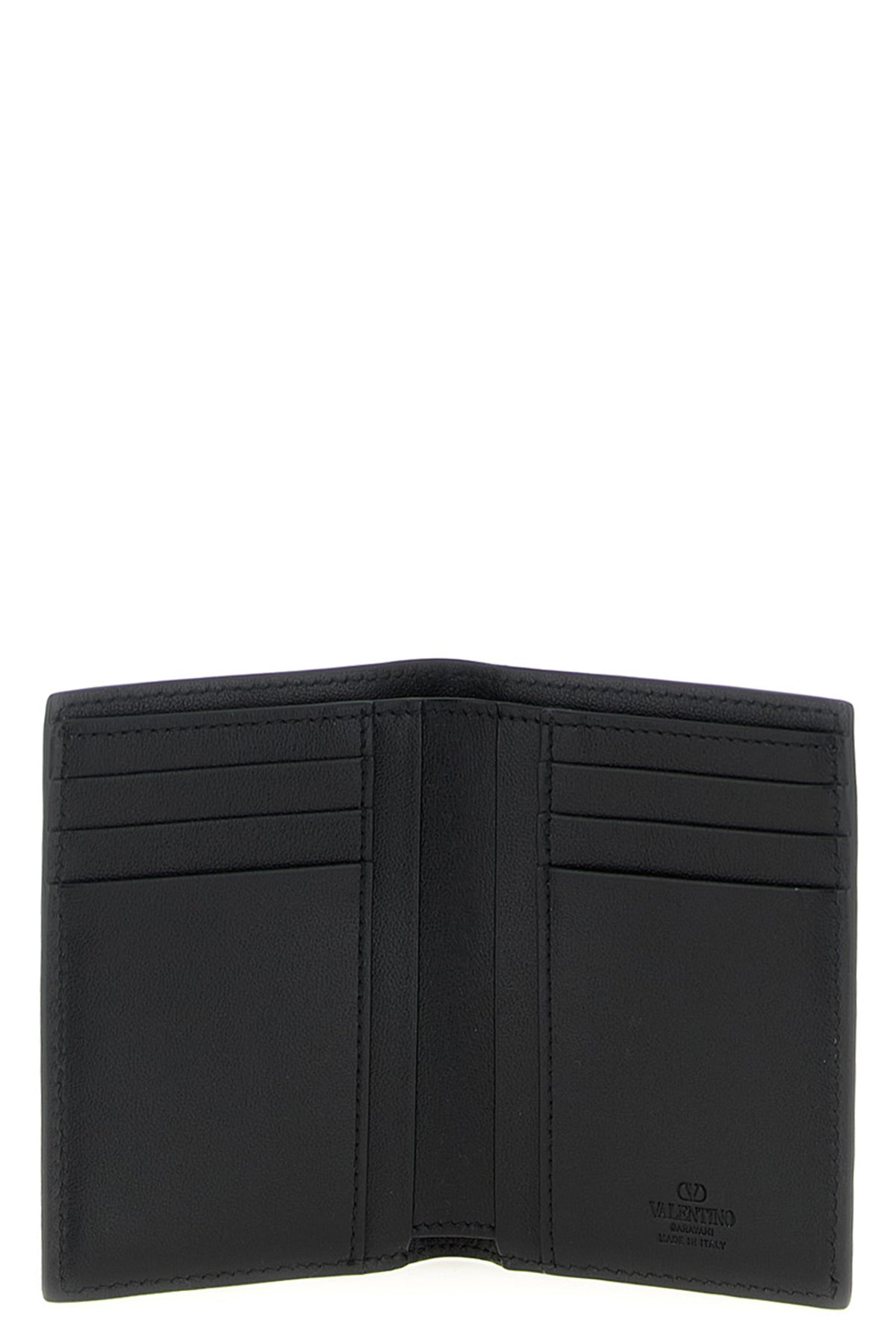 ostrich leather card holder