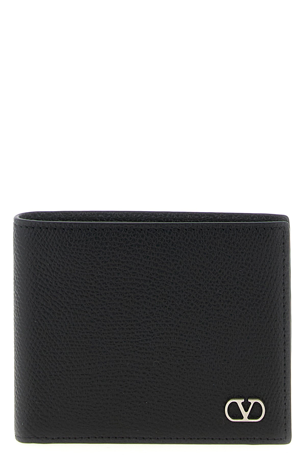grained calf leather wallet