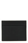 grained calf leather card holder
