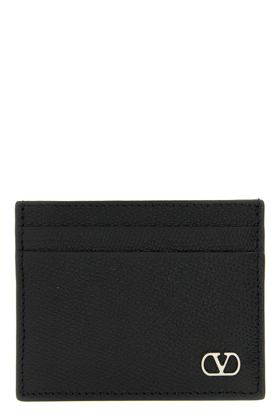 VALENTINO GARAVANI OS grained calf leather card holder