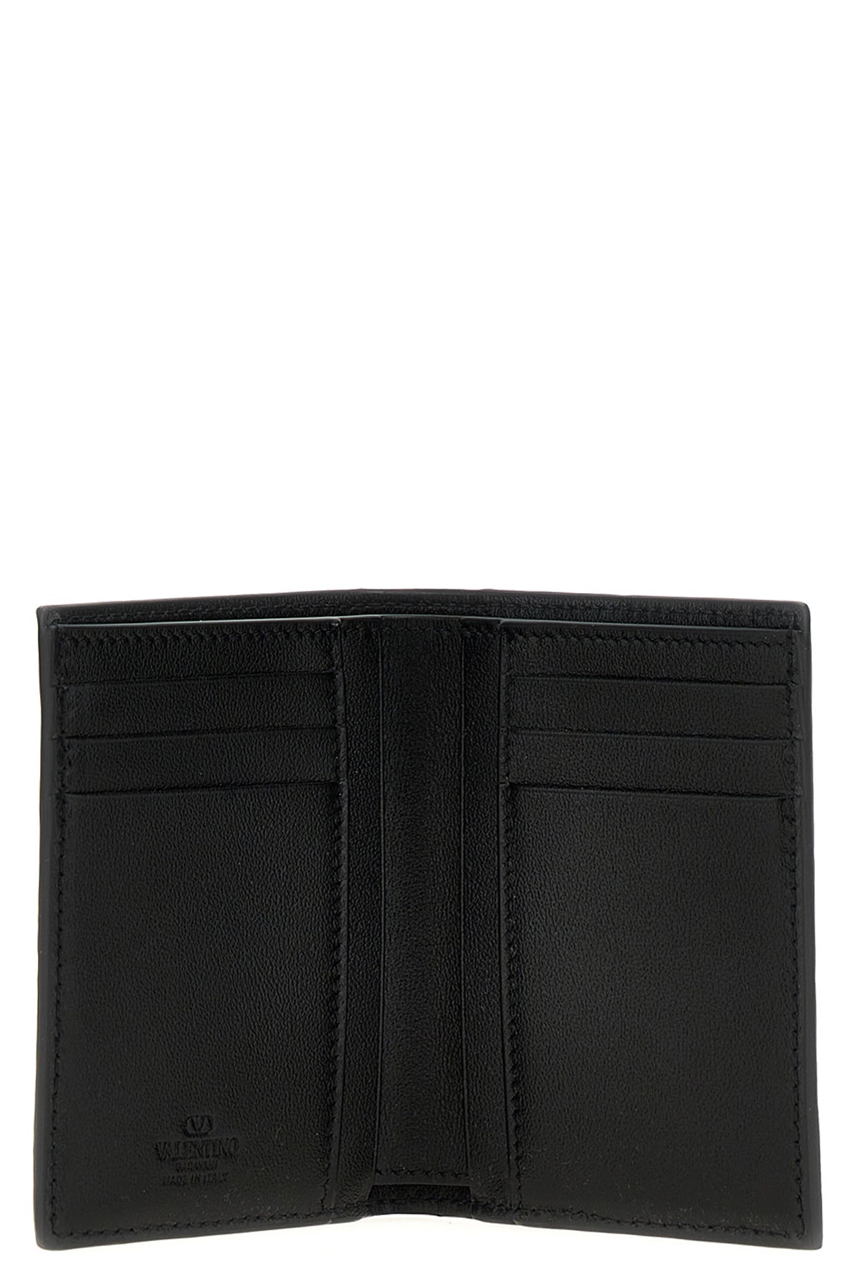 ostrich leather card holder