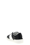 open leather sneakers